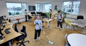 Hvad koster kontorrengøring, erhvervsrengøring