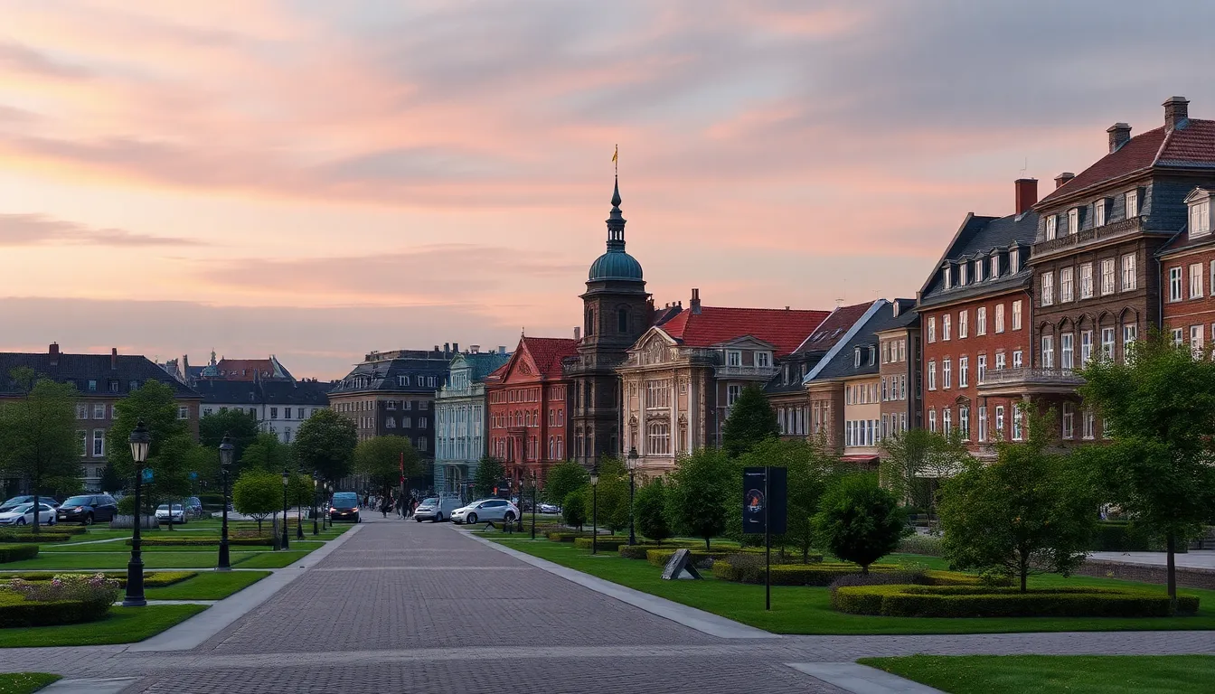 Illustration af frederiksberg rengøring