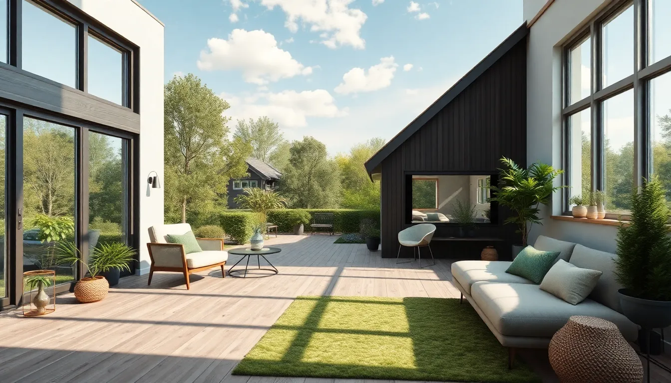 Illustration af rengøring service