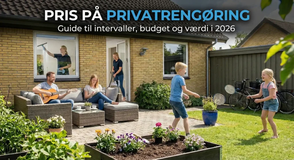 Pris på privatrengøring