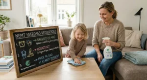 Vedligeholdelse mellem dine privatrengøringer gode råd sofa med barn